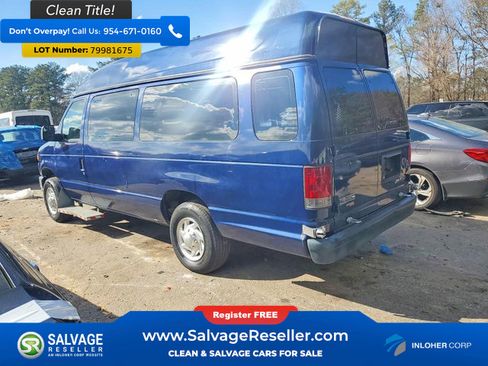 Used 2012 Ford E-350 and Econoline 350 Extended Super Duty w/ PWR Group image 3