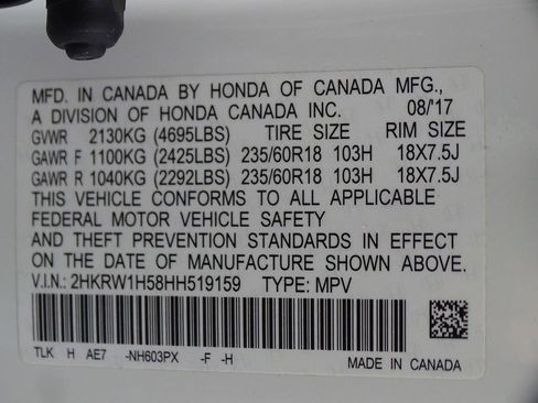 Used 2017 Honda CR-V EX image 19