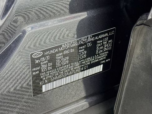 Used 2020 Hyundai Santa Fe Limited FWD image 40
