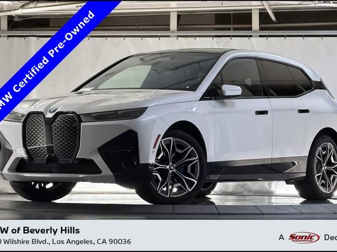Certified 2024 BMW iX xDrive50 w/ Premium Package AWD/4WD image 1