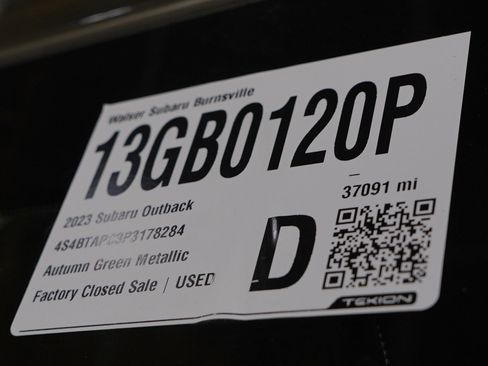 Used 2023 Subaru Outback Touring AWD/4WD image 32