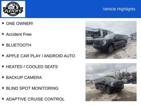 Certified 2025 GMC Sierra 1500 AT4 w/ AT4 Premium Package image 2