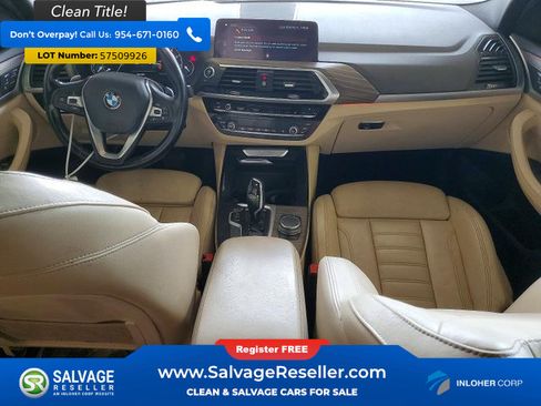 Used 2019 BMW X3 sDrive30i w/ Convenience Package RWD image 11