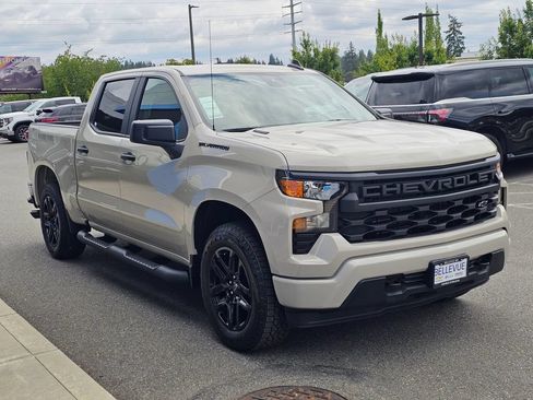 New 2026 Chevrolet Silverado 1500 Custom w/ Turbomax Blackout Package AWD/4WD image 7