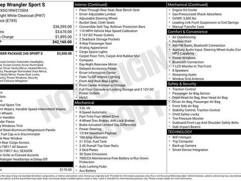 Used 2024 Jeep Wrangler Sport S image 30