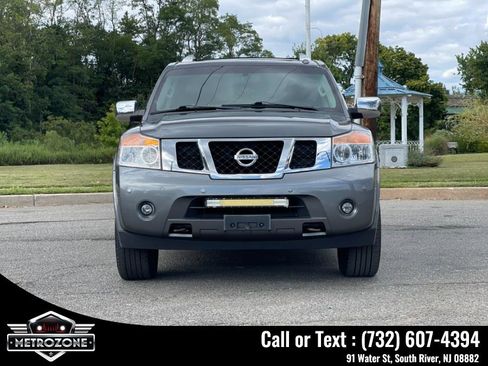 Used 2015 Nissan Armada Platinum w/ 2nd Row Captain Seat Package image 2