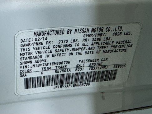 Used 2014 INFINITI Q50 Sport w/ Moonroof Package image 41