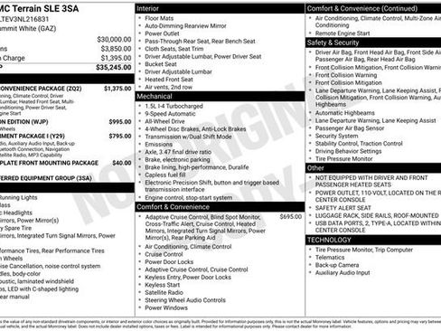 Used 2022 GMC Terrain SLE w/ Driver Convenience Package image 17