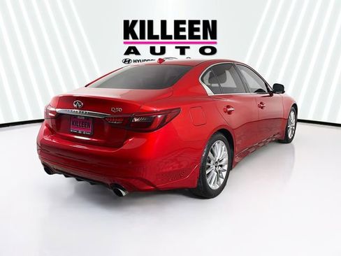 Used 2021 INFINITI Q50 Luxe w/ Cargo Package image 7