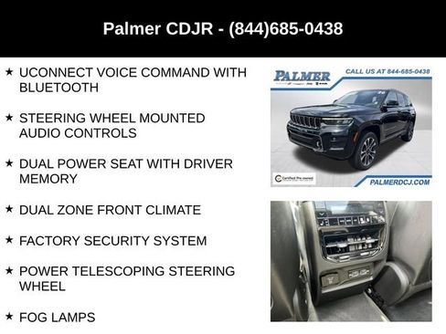 Certified 2022 Jeep Grand Cherokee Overland w/ Luxury Tech Group IV AWD/4WD image 24