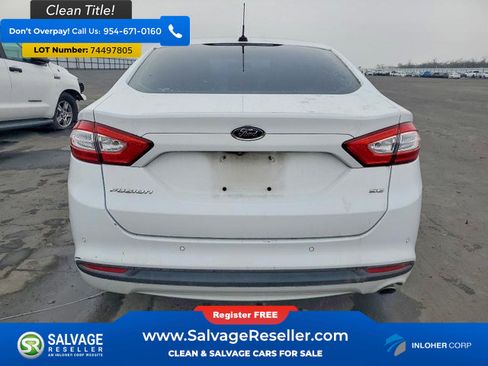 Used 2016 Ford Fusion SE FWD image 8