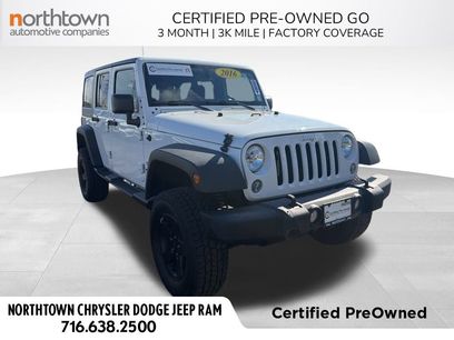 Certified 2016 Jeep Wrangler Unlimited Sport w/ Quick Order Package 24S