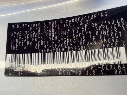 New 2026 Toyota Corolla LE image 17