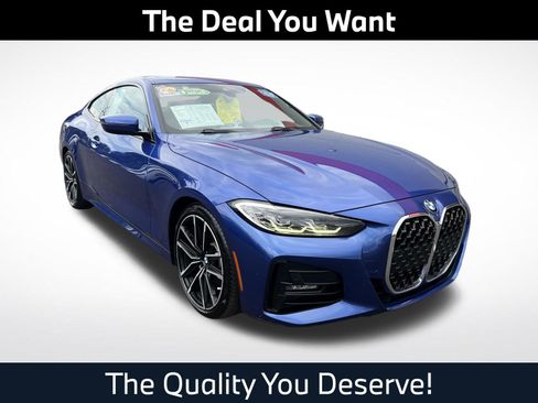 Used 2021 BMW 430i Coupe w/ M Sport Package RWD image 1