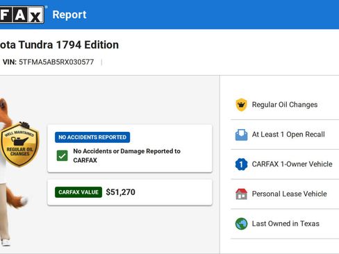 Used 2024 Toyota Tundra 1794 Edition image 6