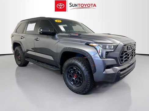 Used 2025 Toyota Sequoia TRD Pro w/ Tow Technology Package AWD/4WD image 1