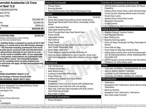 Used 2013 Chevrolet Avalanche LS w/ All-Star Edition RWD image 46