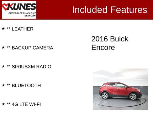 Used 2016 Buick Encore FWD image 2