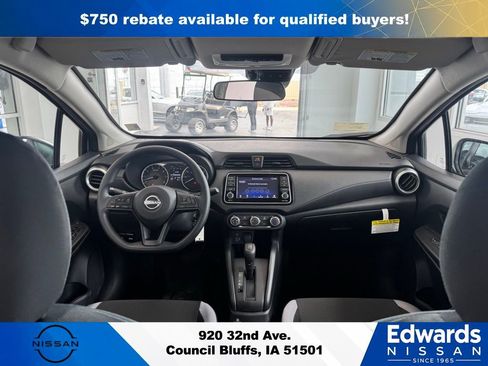 New 2025 Nissan Versa S w/ Trunk Package FWD image 14
