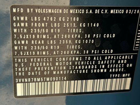 New 2026 Volkswagen Tiguan SE FWD image 62
