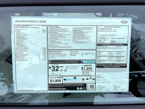 New 2026 MINI Cooper S image 14