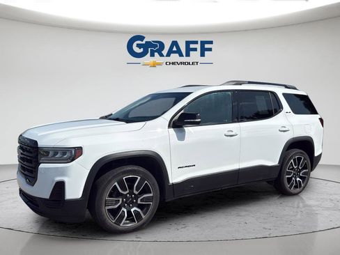 Used 2021 GMC Acadia SLE w/ Driver Convenience Package FWD image 2
