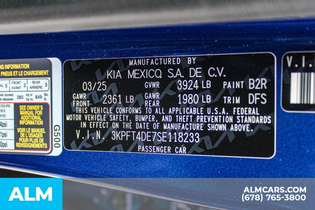 Used 2025 Kia K4 FWD image 38