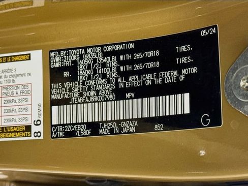 Certified 2024 Toyota Land Cruiser AWD/4WD image 34