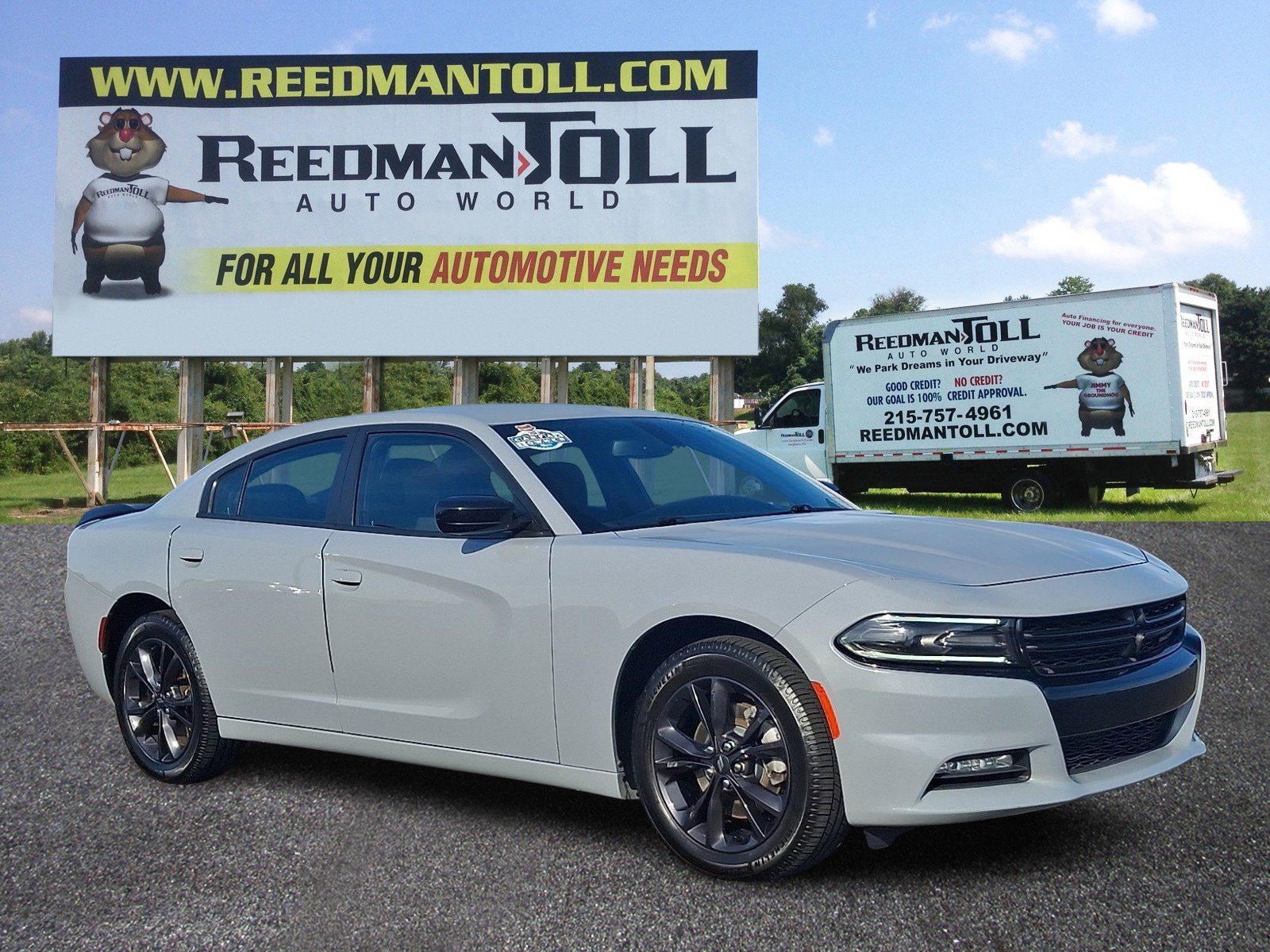 Used 2021 Dodge Charger SXT w/ Blacktop Package AWD/4WD image 1