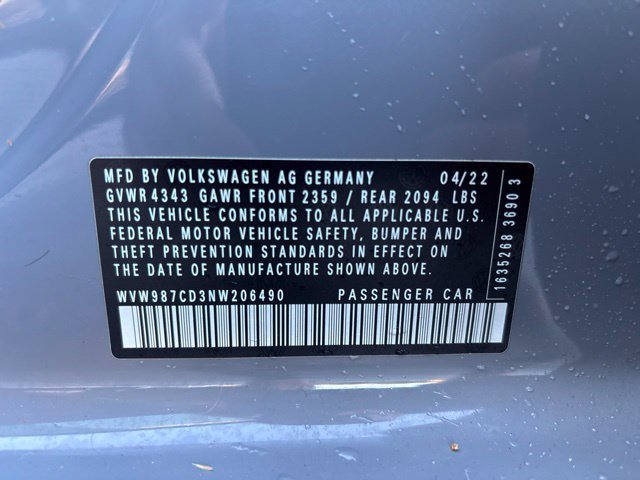 Used 2022 Volkswagen GTI SE FWD image 31