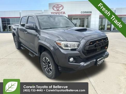 Used 2021 Toyota Tacoma TRD Sport w/ Blackout Package (TMS) AWD/4WD image 1