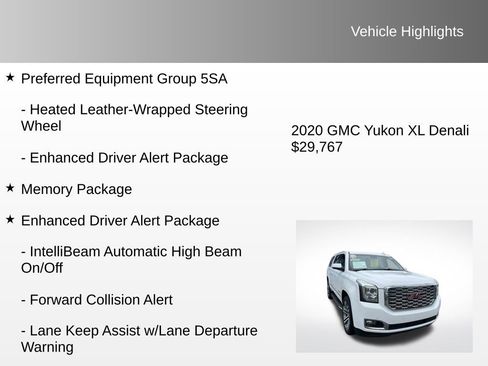 Used 2020 GMC Yukon XL Denali image 20