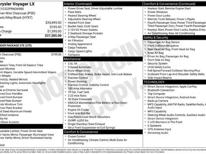 Used 2023 Chrysler Voyager LX