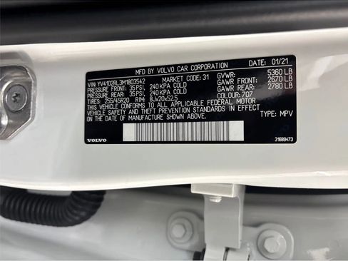 Used 2021 Volvo XC60 T5 Inscription image 30