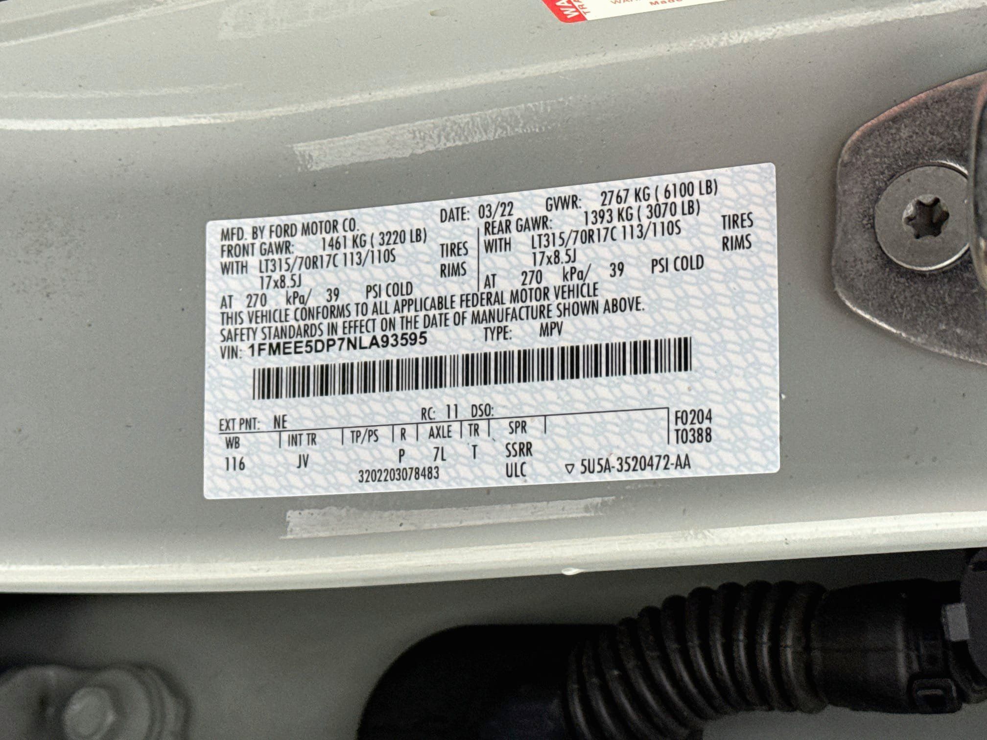 Used 2022 Ford Bronco Outer Banks w/ Sasquatch Package AWD/4WD image 30