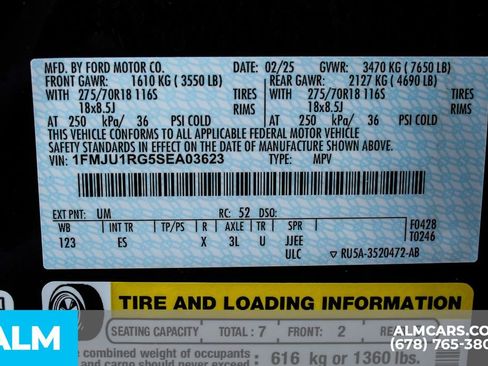 Used 2025 Ford Expedition Tremor AWD/4WD image 42