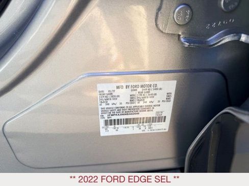 Used 2022 Ford Edge SEL w/ Convenience Package image 24
