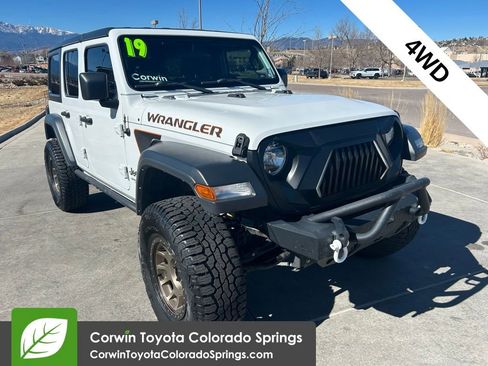 Used 2019 Jeep Wrangler Unlimited Sport S image 1