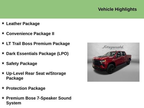 Used 2023 Chevrolet Silverado 1500 LT Trail Boss w/ LT Trail Boss Premium Package AWD/4WD image 9