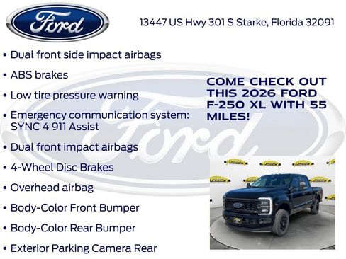 New 2026 Ford F250 XL w/ STX Appearance Package image 25