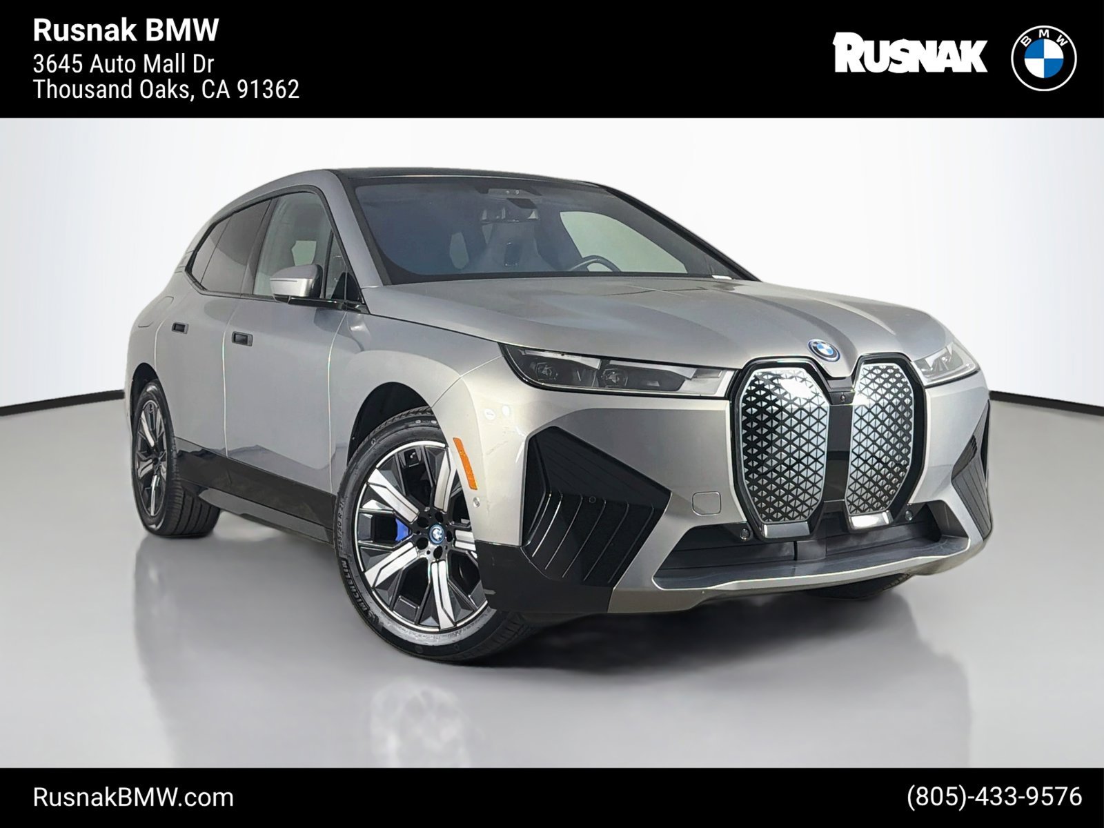 Certified 2024 BMW iX xDrive50 w/ Premium Package AWD/4WD image 1