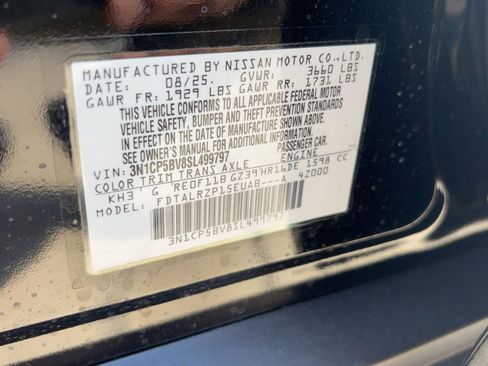 New 2025 Nissan Kicks Play S image 19