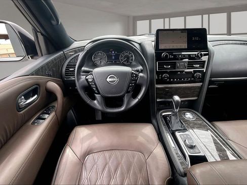Used 2023 Nissan Armada Platinum w/ Captain's Chairs Package RWD image 8