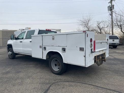 Used 2015 GMC Sierra 3500 4x4 Crew Cab w/ Snow Plow Prep Package image 2
