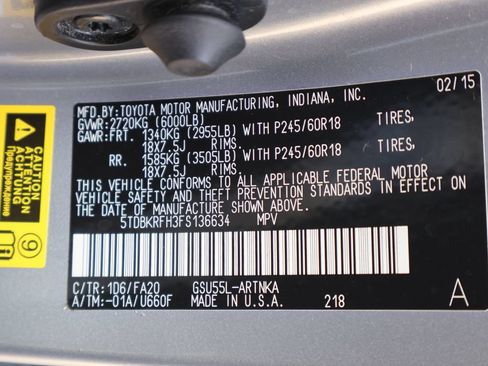 Used 2015 Toyota Highlander Plus AWD/4WD image 44