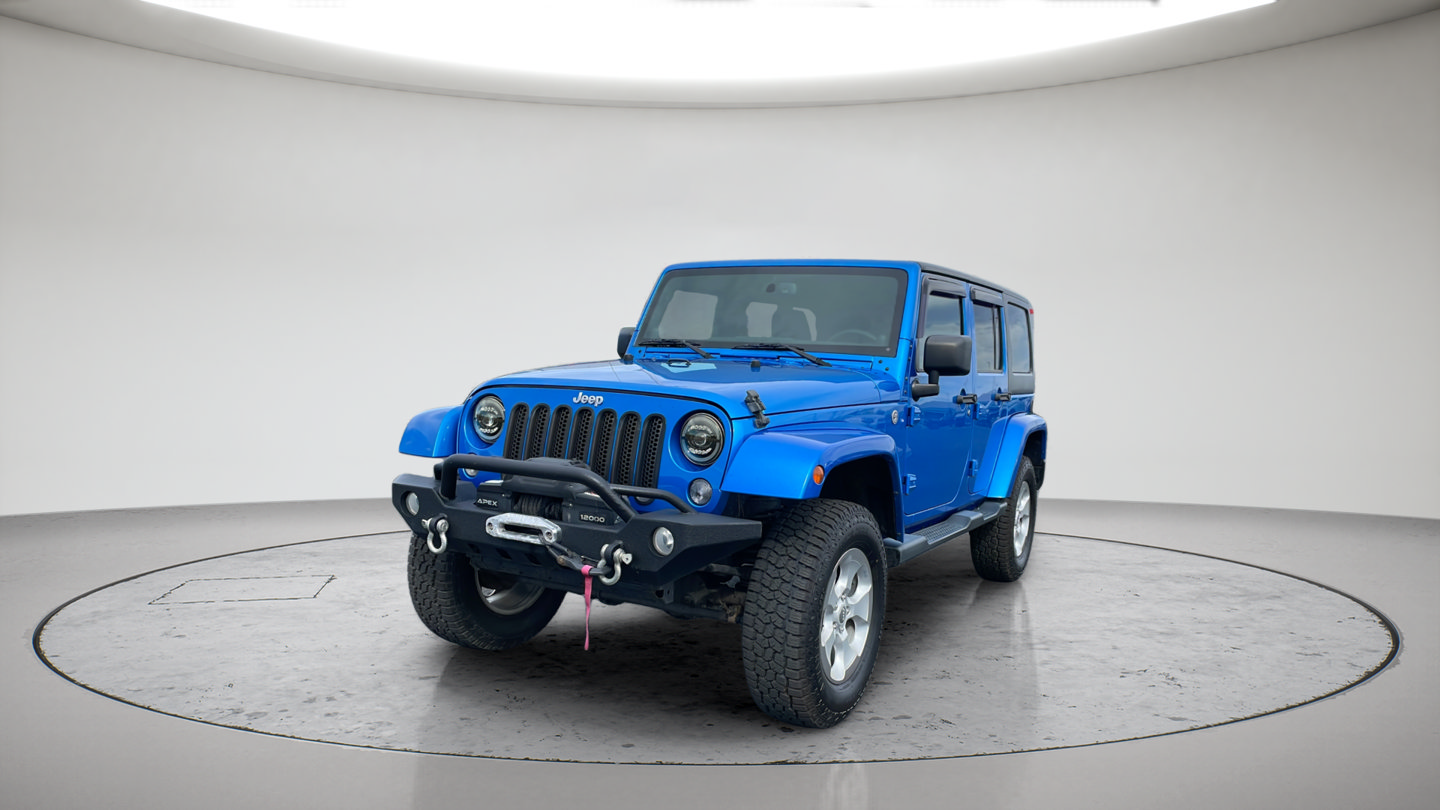 Used 2014 Jeep Wrangler Unlimited Sahara w/ Dual Top Group AWD/4WD image 1