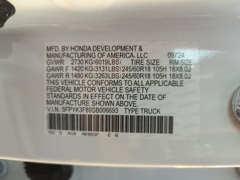 Used 2025 Honda Ridgeline Black Edition image 15