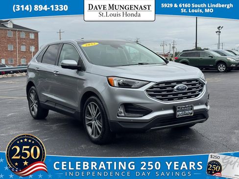 Used 2022 Ford Edge Titanium w/ Class II Trailer Tow Package AWD/4WD image 1