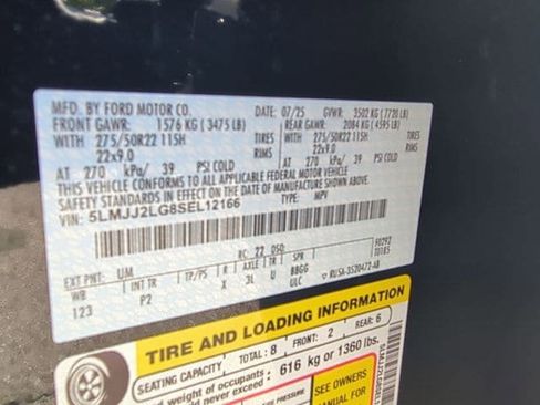 New 2025 Lincoln Navigator Reserve w/ Jet Appearance Package image 20