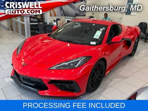 Used 2021 Chevrolet Corvette Stingray Preferred Cpe w/ Battery Protection Package RWD image 1